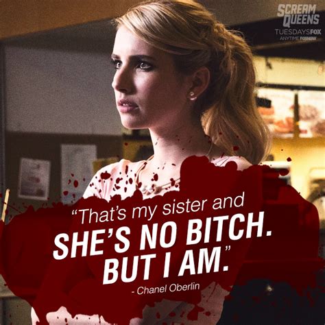 chanel oberlin insults|Chanel Oberlin's 16 greatest Scream Queens quotes.